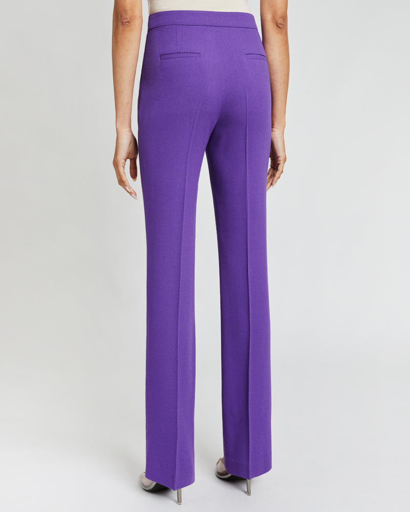 AMARA Straight Leg Pant in Luxury Wool Crepe