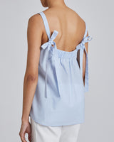 ARI Cotton Relaxed Tank with Tie Shoulder Straps