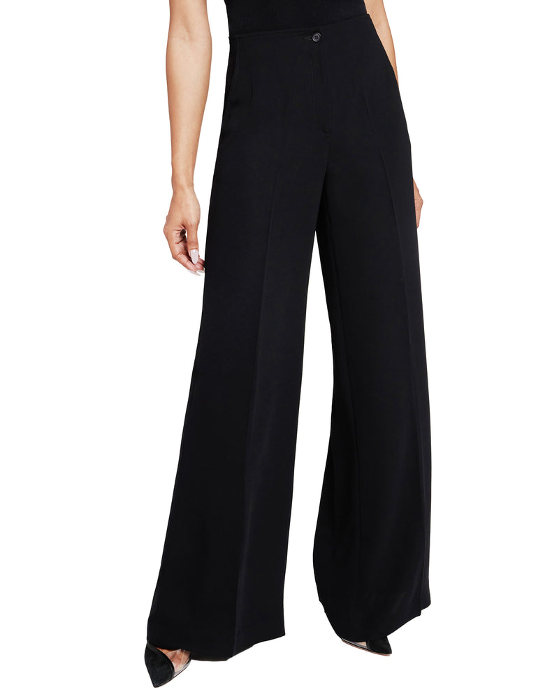 LILY Wide Leg Pant with Side Slit Pockets