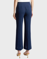 IZZY Cropped Flared Pant in Fluid Cady