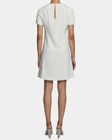 KATE Shift Dress with Front Double Zipper Details