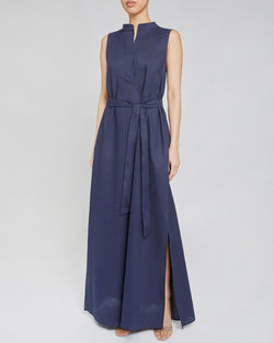 LUCY Sleeveless Relaxed Maxi Cotton Dress