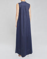 LUCY Sleeveless Relaxed Maxi Cotton Dress