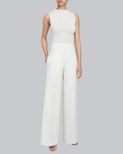 MAGGIE Wide Leg Modern Cotton Pant