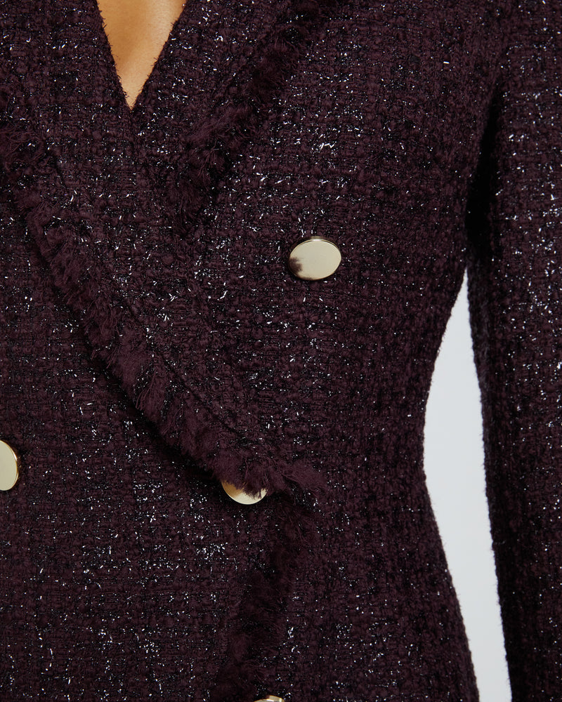 SABA Double Breasted Jacket in Fancy Tweed