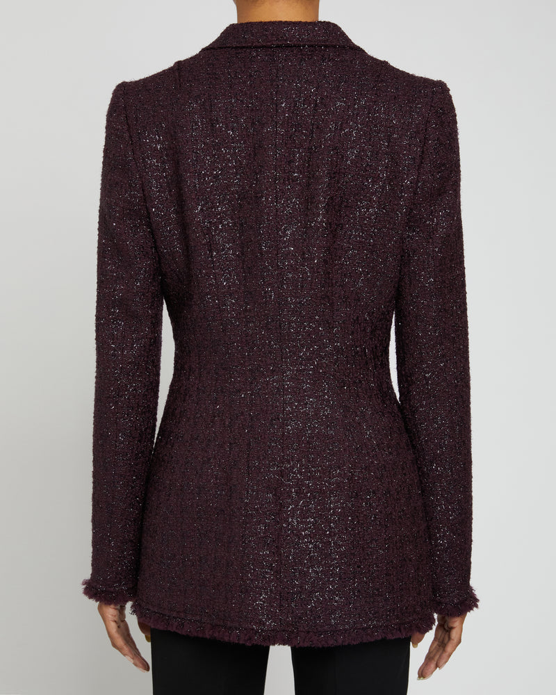 SABA Double Breasted Jacket in Fancy Tweed